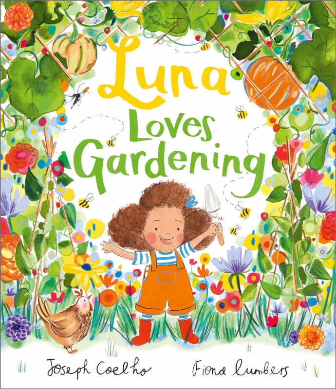 Luna loves gardening