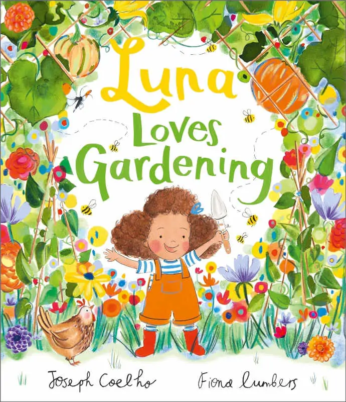 Luna loves gardening